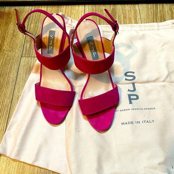 SJP by Sarah Jessica Parker Block Heel Sandal - Picture 2 of 4